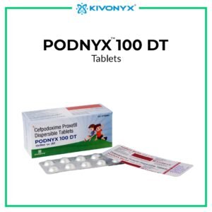 Cefpodoxime 100 mg Dispersible Tablet