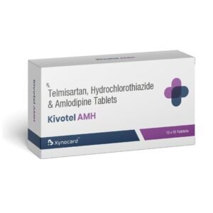 Telmisartan 40 mg + Amlodipine 5 mg + Hydrochlorthiazide 12.5 mg Bilayered Tablet