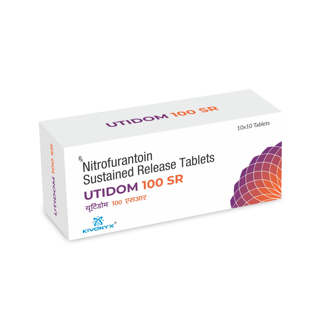 A brand of Nitrofurantoin 100 mg Sustained Release Tablets
