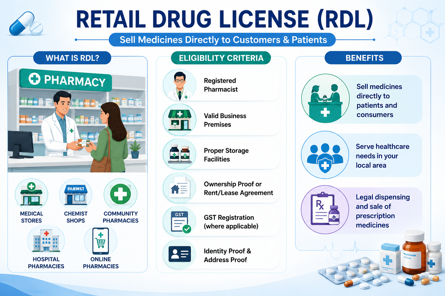 What is a Retail Drug License